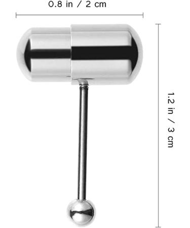 Buy Lamala Vibrating Tongue Bar - Prickly Body Jewelry for Men & Women - Adult Silver - International Shipping Available - Buy Online on GoSupps.com