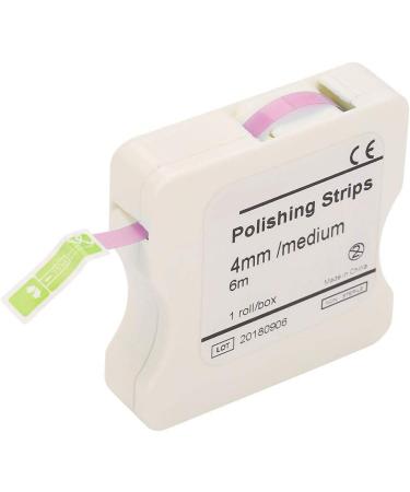 Dental Polishing Strip - 4mm Resin Tooth Interdental Sanding Tool | Whitening & Cleaning - Pink Roll - Buy Online on GoSupps.com