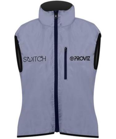 Proviz Women's Switch Gilet Vest 8 - Lightweight Reflective Silver-Grey for Ultimate Visibility & Comfort - Buy Online on GoSupps.com