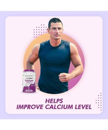 Vegan Calcium with Magnesium Vitamin D3 & Vitamin K2- Mk7 - BoneMax - Bone Health Complex - 60 Vegetable Capsules - Buy Online on GoSupps.com