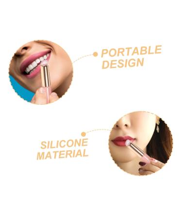 4pcs Silicone Lip Brush Set - Lip Applicator for Makeup Lip Balm & Lip Gloss - Ideal for Women - Buy Online on GoSupps.com
