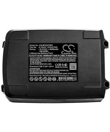 Replacement Battery for Rokamat Betonruttler Dragonfly FILZER Fox WDVS-Sauger 6000mAh/18.0V | International Shipping Available - Buy Online on GoSupps.com