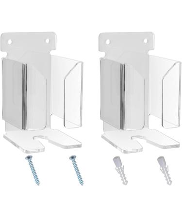 Acrylic Shaver Holder for Shower Men's Bathroom Grooming Essential Wall Mounted Acrylic Shaver and Trimmer Rack Clear - Buy Online on GoSupps.com