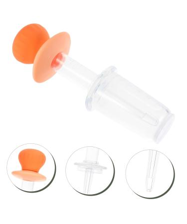 Abaodam Silicone Feeder Container for Babies | Comfortable Squeeze Fruit Juice Drink Container | Infant Animal Feed Holder | 14x4.6cm | Safe Polypropylene Design - Buy Online on GoSupps.com