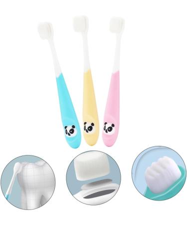 Anneome 3pcs Children Toothbrush Set - Soft Clean Abs Bristles for Kids Oral Care | International Shipping - Buy Online on GoSupps.com