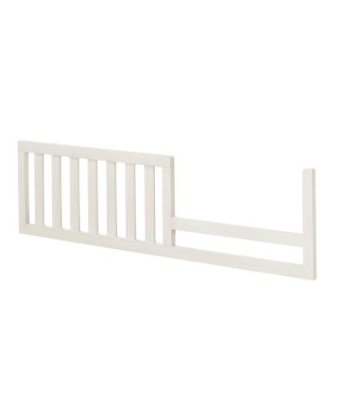 Sorelle 148 Toddler Solid Wood Bed Rail & Crib Conversion Kit | Universal & Timeless Style | Weathered White | 51"x1"x14", Converts Crib to Toddler Bed