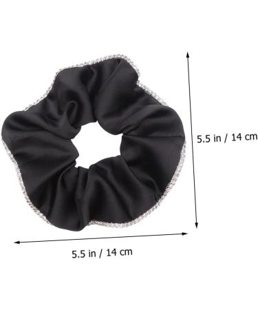 Ipetboom 1pc Hair Ring Womens Hair Clips Ponytail Hair Bands Bobbles Ponytail Holder Girls Hair Bobbles Elastic Hair Bobbles Pearl Headpiece Girls Hair Scrunchy Fabric Hairpin Curly Miss - Buy Online on GoSupps.com