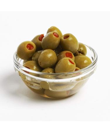 Greek Green Olives with Red Pepper's Pasta | 1kg Vacuum-Sealed | Traditional Chalkidiki Variety |Key in The Mediterranean Diet | Loaded with Important Nutrients and Antioxidants| No Preservatives - Buy Online on GoSupps.com