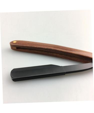 Minkissy Manual Metal Razor Shaver - Safe Wooden Hand Razor for Men | Premium Quality Shaving Tool for Smooth Skin - Buy Online on GoSupps.com