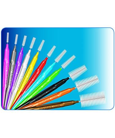Piksters Interdental Brushes - Pack of 10 Size 0 (Grey) - Dental Care Essential - Buy Online on GoSupps.com