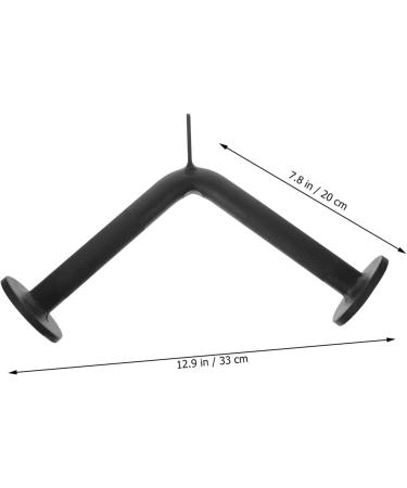 Pull Back Rod Back Muscles up Bar Black Handles Black Tension Rod Exercises Tricep Back Muscles Muscle Training Tension Bar Shoulder Down Bar Straight Arm Sports Fitness Steel - Buy Online on GoSupps.com