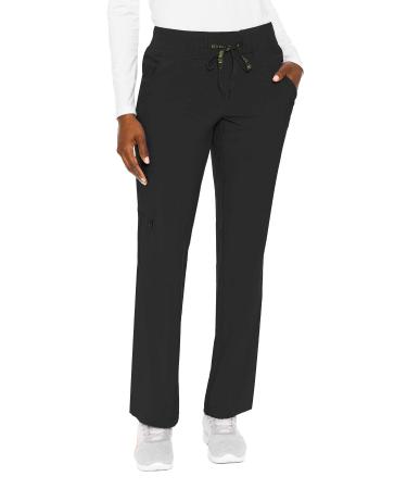 Med Couture Women's 'Activate' Transformer Scrub Pant Large Black