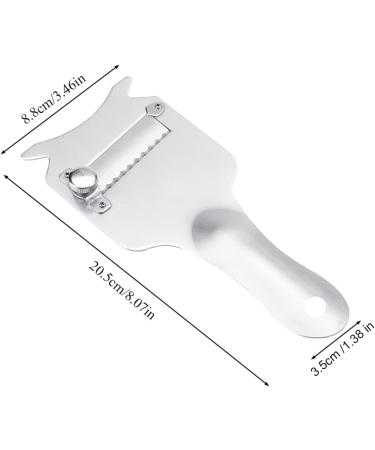 Buy Stainless Steel Cheese Shaver - Ideal for Truffles Chocolate Carrots & Zucchini | International Shipping Available - Buy Online on GoSupps.com