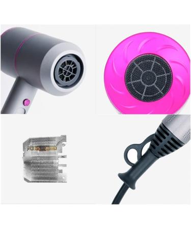 Professional 1500W Hair Dryer Ionic Powerful Hairdryer Lightweight Hair Dryers 3 Wind speeds with Diffuser & Concentrator for Travel Salon Home Use Gray Small Gift - Buy Online on GoSupps.com