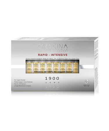 LABO Crescina Transdermic RAPID-INTENSIVE Follicolari Islands 1900 Man 20 ampoules Treatment against hair loss