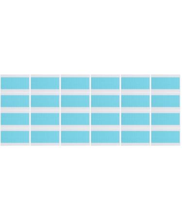 24 Sheets Seamless Hair Extensions Waterproof Tape Double Side Adhesive Tape Hair Extensions Tape in Double Sided Tape Hair Ties Seamless Front Lace Wig No Trace Extend Pu Women's