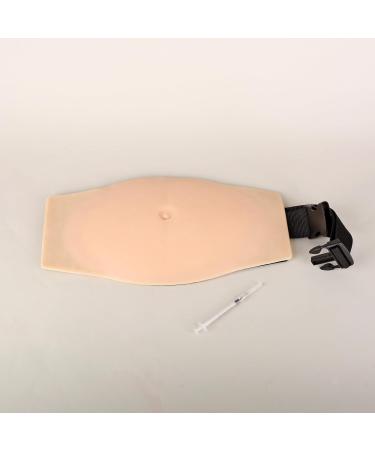 Abdominal Injection Trainer - Adjustable Strap Wearable Simulator for Subcutaneous Injections - Buy Online on GoSupps.com