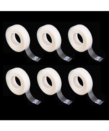 6 Roll Eyelash Tape - Breathable PE Adhesive Band for Lash Extensions (0.5 inch x 9.95 yards) | International Shipping - Buy Online on GoSupps.com