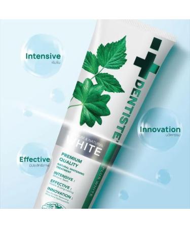 Premium & Natural White Toothpaste (Nano HAp Whitening & Sensitivity Relief) 100g - Buy Online on GoSupps.com