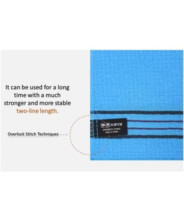 LUUUVMOI 10Pcs Korean Exfoliating Shower Towel Gloves - 5 Blue Strong & 5 Green Medium Levels - Buy Online on GoSupps.com