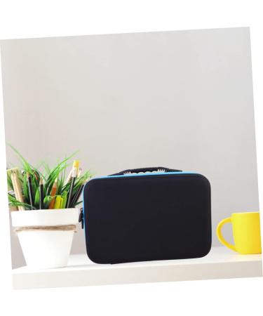 Gleavi Hard-Shell Travel Cases for Essential Oils - Durable Bottle Storage & Cosmetic Bag (Blue) - Perfect for Diffusers & On-the-Go Use - Buy Online on GoSupps.com