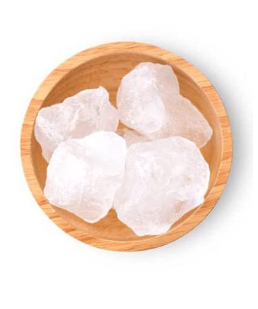 AnNafi Alum Stone Block | White Alum Crystal Rock | Phitkari Crystal Stone of Alumbre | Natural Piedra de Alumbre Alum Stone | Shaving Stone Chunks | Tawas Stone Antiperspirant 1000 Grams (35 OZ)