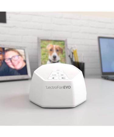 Adaptive Sound Technologies LectroFan EVO Sleep Sound Machine | Non-Looping 22 Fan & White Noise Variations with Ocean Sounds | Sleep Timer Included - Buy Online on GoSupps.com