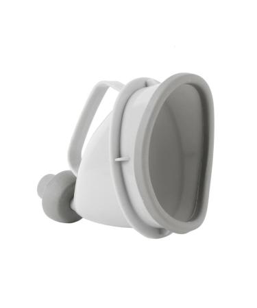 Portable Urinals 1PC Indoor Outdoor Car Travel Portable Adult Urinal Unisex Potty Pee Funnel Peeing Standing Man Woman Toilet Portable Urinal for Men Women (Color : Grey)