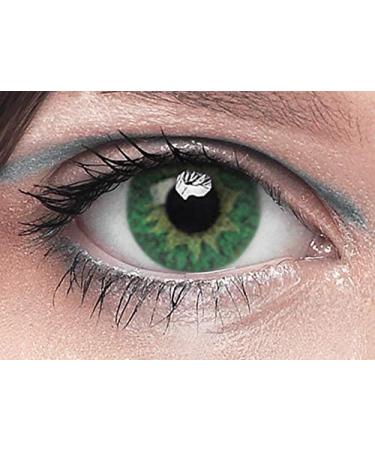 Marine Green Year Contact Lenses - 2 Pack | Comfortable Soft Lenses for All Eye Colors | Includes Storage Box - Buy Online on GoSupps.com