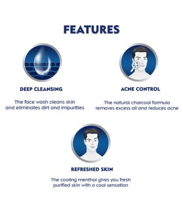 Nivea All-in-1 Facewash 10X Whitening Effect with Cooling Menthol - 50g Tube | Best International Shipping - Buy Online on GoSupps.com