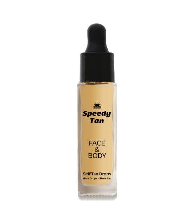 Self Tan Bronzing Drops - Add Tanning Drops to Skin Care for Custom Face Tan - UK Based Brand