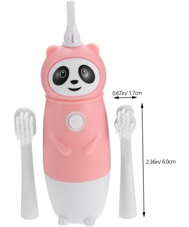 Gatuida Kids Electric Toothbrush Set - Travel-Friendly Pink Children's Dental Care Infant Tooth Cleaner 1 Pack - Buy Online on GoSupps.com