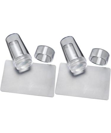 Ipetboom Manicures Tools 2 Sets Transparent Gel Nail Polish Gel Nail Kits Nail Jelly Stamper Barniz De Gel Para U as Nail Art Accessories Diy Nail Stamper Transparent Nail Polish Manicure - Buy Online on GoSupps.com