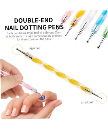 Nail Art Tools Nail Painting Brushes Dotting Pens Designers Manicure Tapes peach Kit Nail Art Tool - Buy Online on GoSupps.com