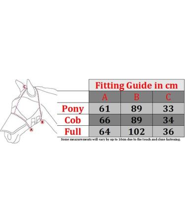 LTG PRO Horse Pony Cob Fly Mask Net Veil Hood Full Face Cartoon Polyester Ears Nose Protection (Cartoon Big Eyes Full) Cartoon Big Eyes Full - Buy Online on GoSupps.com