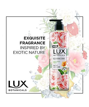 LUX Botanicals Glowing Skin Shower Gel - Natural Extracts Paraben-Free 450ml | Nourish & Illuminate Your Skin - Buy Online on GoSupps.com