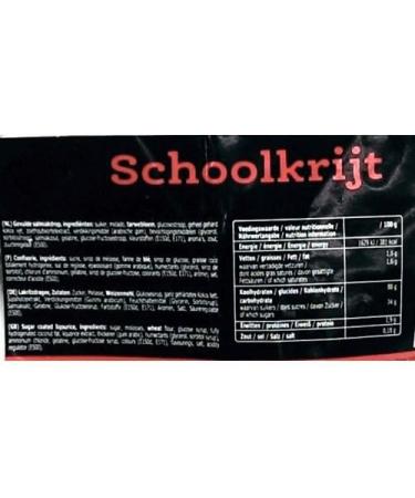  Cloetta Venco Holland Schoolkriji Pack of 3 x 1kg bags (mint) - Buy Online on GoSupps.com