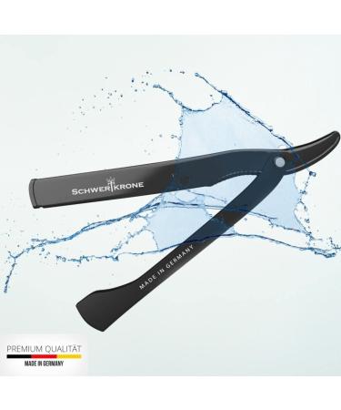 Schwertkrone Razor Set with 100 Blades | Made in Germany | Premium Solingen Quality for Precision Grooming - Buy Online on GoSupps.com