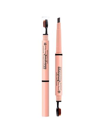 2in1 doubleended eyebrow pencil spare tip micropercent point complements eyebrows looks natural does not require sharpening does not fade so easily A unit size One size A