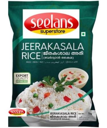 Seelans Supertore Jeerakasala Rice (Kaima) - Wayanadan Kaima - White Special Rice | indian Origin - Buy Online on GoSupps.com