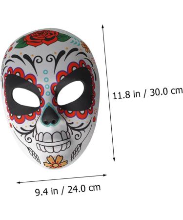 ABOOFAN 2-Pack Masquerade Masks - Unique Decorative Halloween Costume Party Masks - Buy Online on GoSupps.com