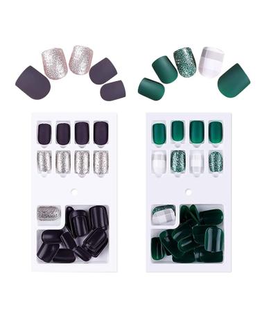 150 Piece Tucireat Glue Nails Set | Artificial Fingernails for Easy Application | Perfect for Salon Nail Art - Buy Online on GoSupps.com