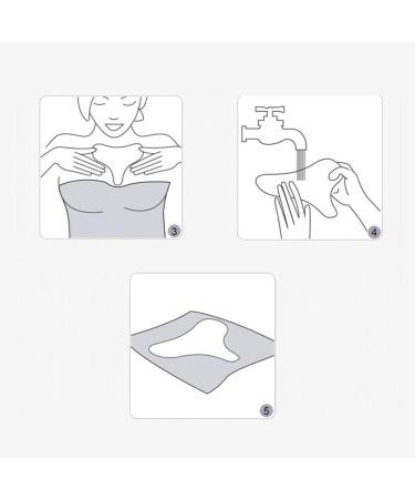 US Reusable Anti-Wrinkle Silicone Chest & Neck Pads - 2 Sets for Anti-Aging | International Shipping Available - Buy Online on GoSupps.com