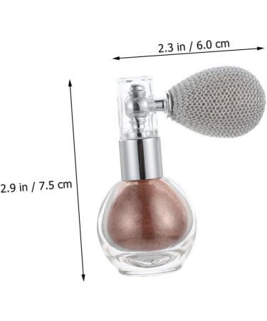 DOITOOL 6 Pcs Spray Glitter Hair Powder Decor Makeup Powder Spray Female Make up Loose Powder As Shownx3pcs 7.5x6cmx3pcs - Buy Online on GoSupps.com