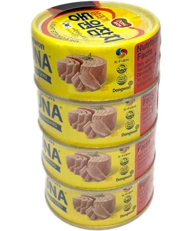 Dongwon Tuna Light Standard 150g X 4 (600g) - Buy Online on GoSupps.com