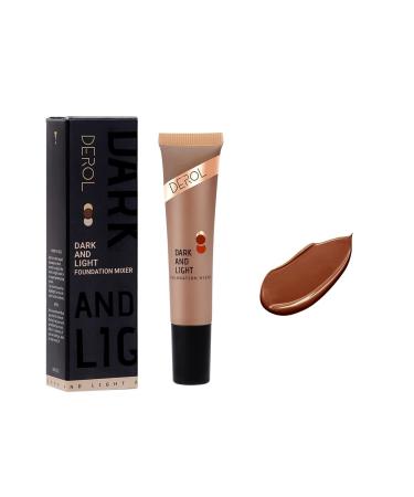 Foundation Mixer  Foundation Mixing Pigment  Foundation Shade Adjuster  Liquid Foundation Adjusting Drops  Smooth and Light  Blends Easily with Foundation(2 Caramel)