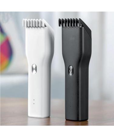 Buy Cordless Hair Clippers for Men - Rechargeable Electric Haircut Kit for Adults & Kids | White Hair Cutter Shaver - Buy Online on GoSupps.com