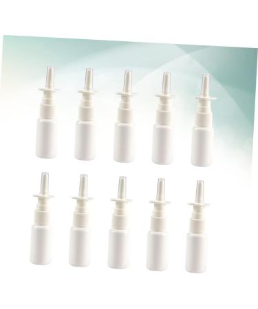 10pcs Bottles for Essential Oils Pump Bottle Plastic Empty Bottle Travel Bottle Empty Bottle Portable Bottle Sprayer White Mini Vial - Buy Online on GoSupps.com