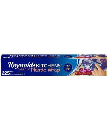 Reynolds Kitchens Quick Cut Plastic Wrap - 900 Sq Ft Total - Pack of 4 - Buy Online on GoSupps.com