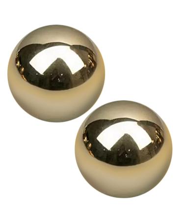 2st gymnastics ball made of brass massage ball roller rollball massage device Precision balls made of solid metal brass metal ball Baoding balls made of metal outside shiny ball